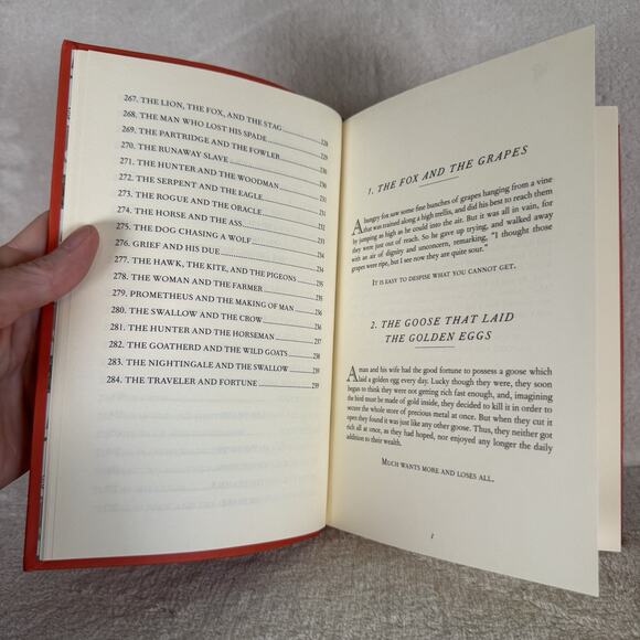 Aesop’s Fables Leatherette Book Cloud Classics 2013 Canterbury Classics - Picture 15 of 15